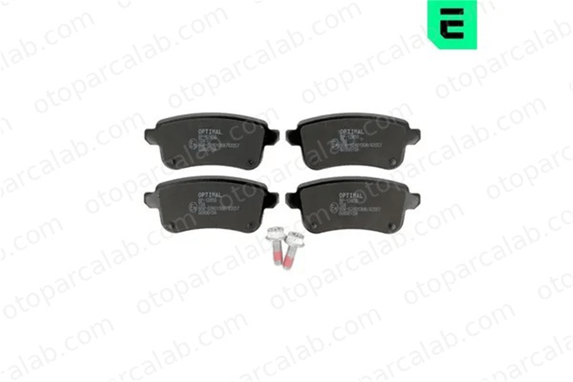 OPTIMAL BP-12850 Fren Disk Balata Arka RENAULT SCÉNIC IV GRAND SCÉNIC IV 440608235R 4406000Q3C
