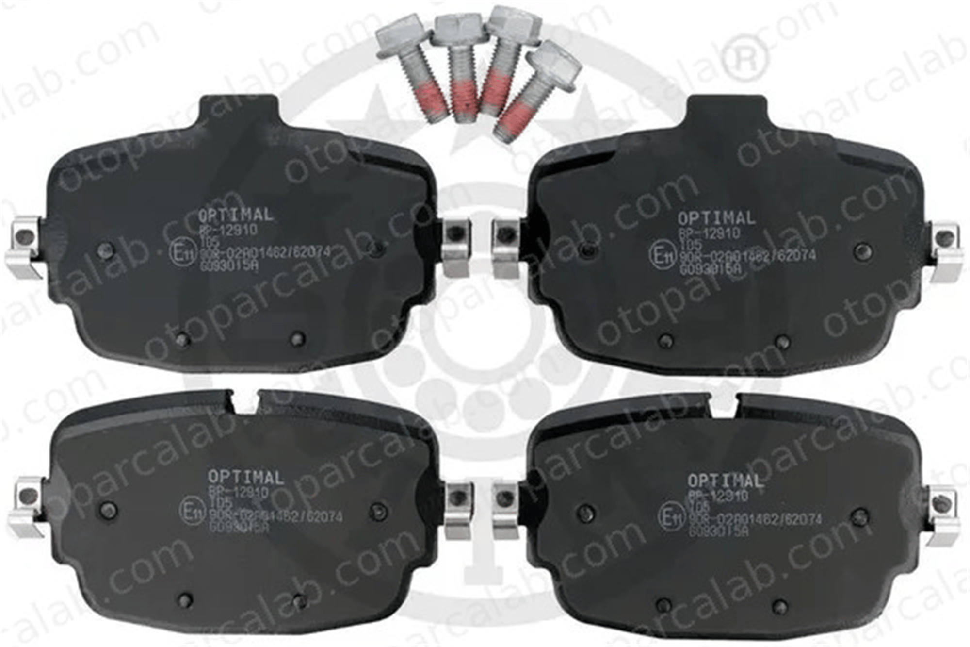 OPTIMAL BP-12910 Fren Disk Balata Ön AUDI Q7 A6 C8 Avant 4M0698451AE 4M0698451AH
