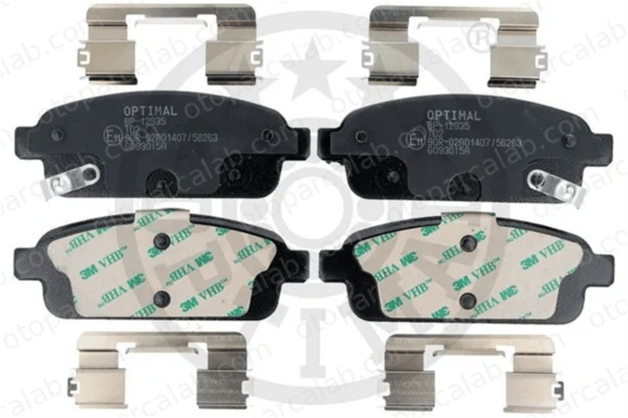 OPTIMAL BP-12935 Fren Disk Balata Ön OPEL ZAFIRA TOURER C ASTRA J GTC 13417473 13473429