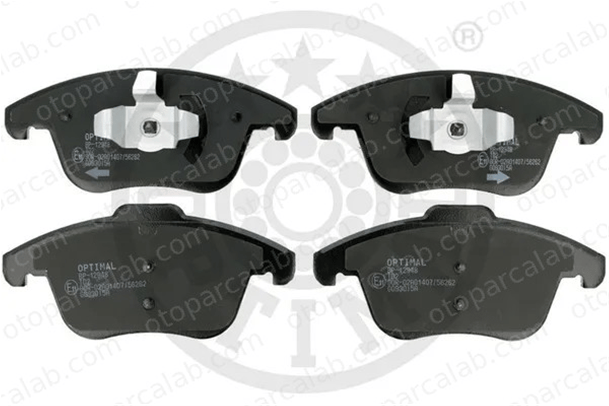 OPTIMAL BP-12948 Fren Disk Balata Ön FORD MONDEO V Turnier MONDEO V Hatchback 2110592 MEDG9J2K021EE