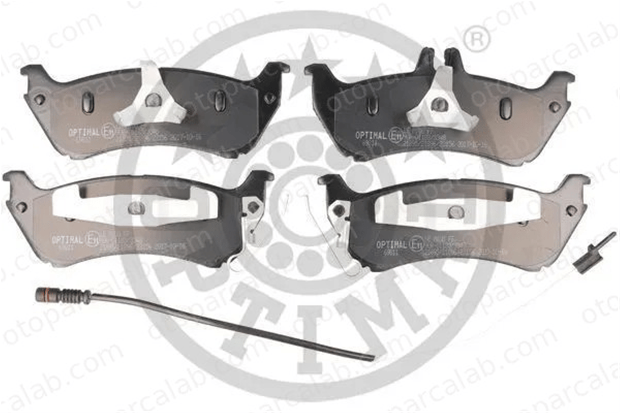 OPTIMAL BP-69811 Fren Disk Balata Ön MERCEDES-BENZ M-SERISI BP69811 1634200520