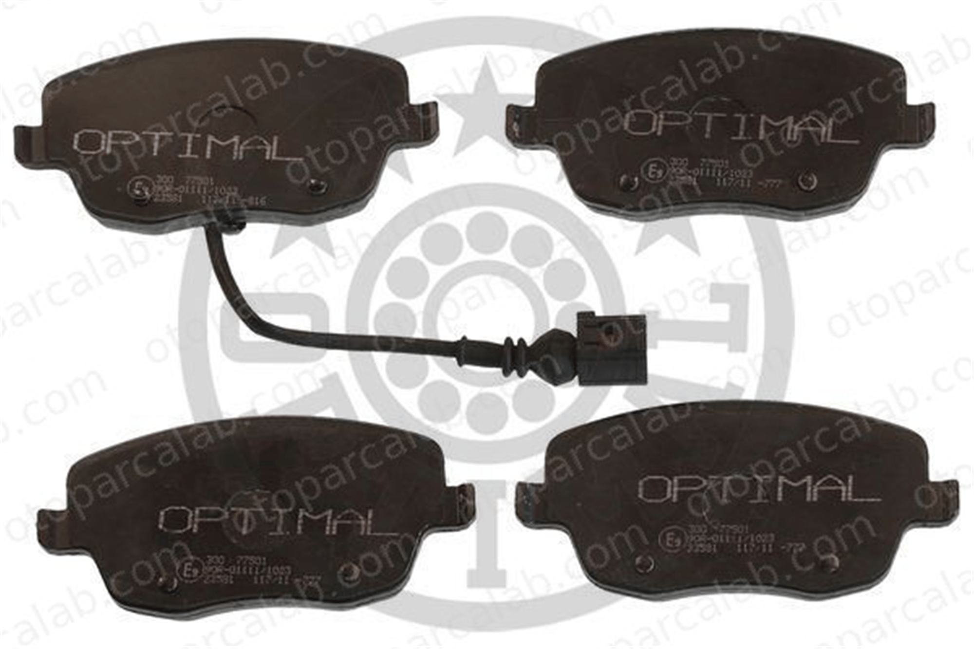 OPTIMAL BP-77501 Fren Disk Balata Ön VW POLO SEAT IBIZA III 6Q0698151C
