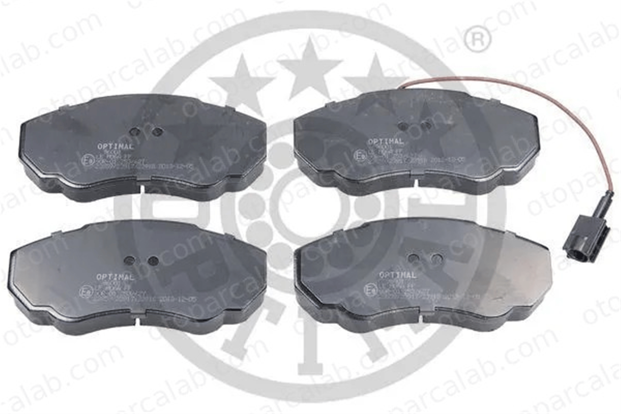 OPTIMAL BP-96001 Fren Disk Balata Ön FIAT DUCATO Panelvan/Van DUCATO Minibüs/Otobüs 425458 425242