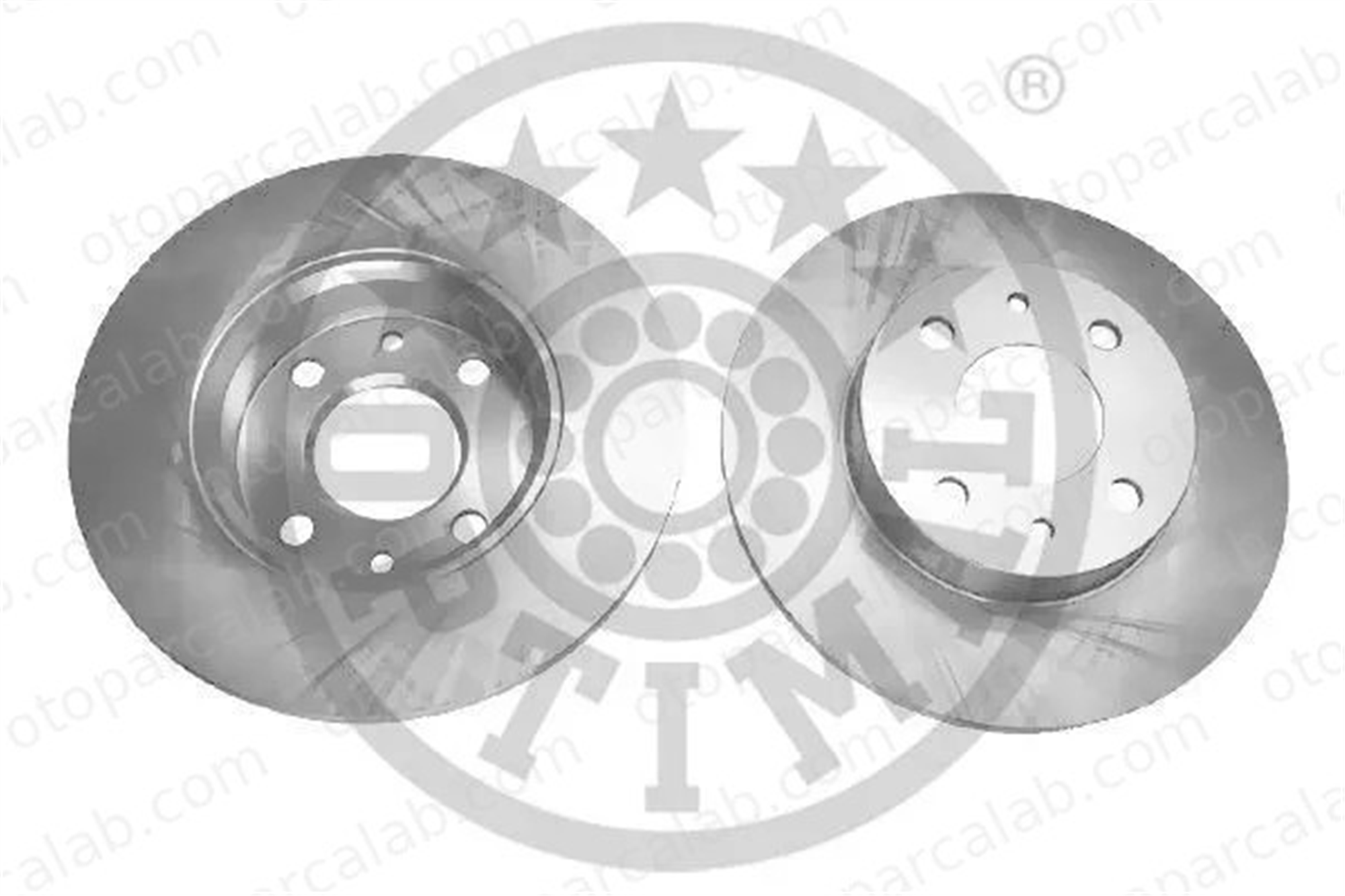 OPTIMAL BS-1100C Fren Disk Ayna Ön Sağ ve Sol FIAT TIPO LANCIA DEDRA 7685656 7663465