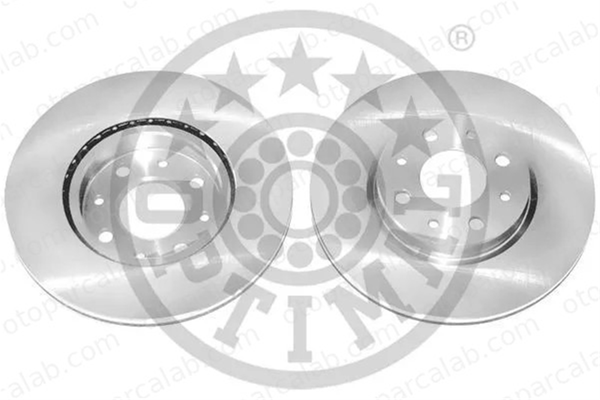 OPTIMAL BS-1890C Fren Disk Ayna Ön Sağ ve Sol FIAT PALIO BRAVA 51749124 7779409