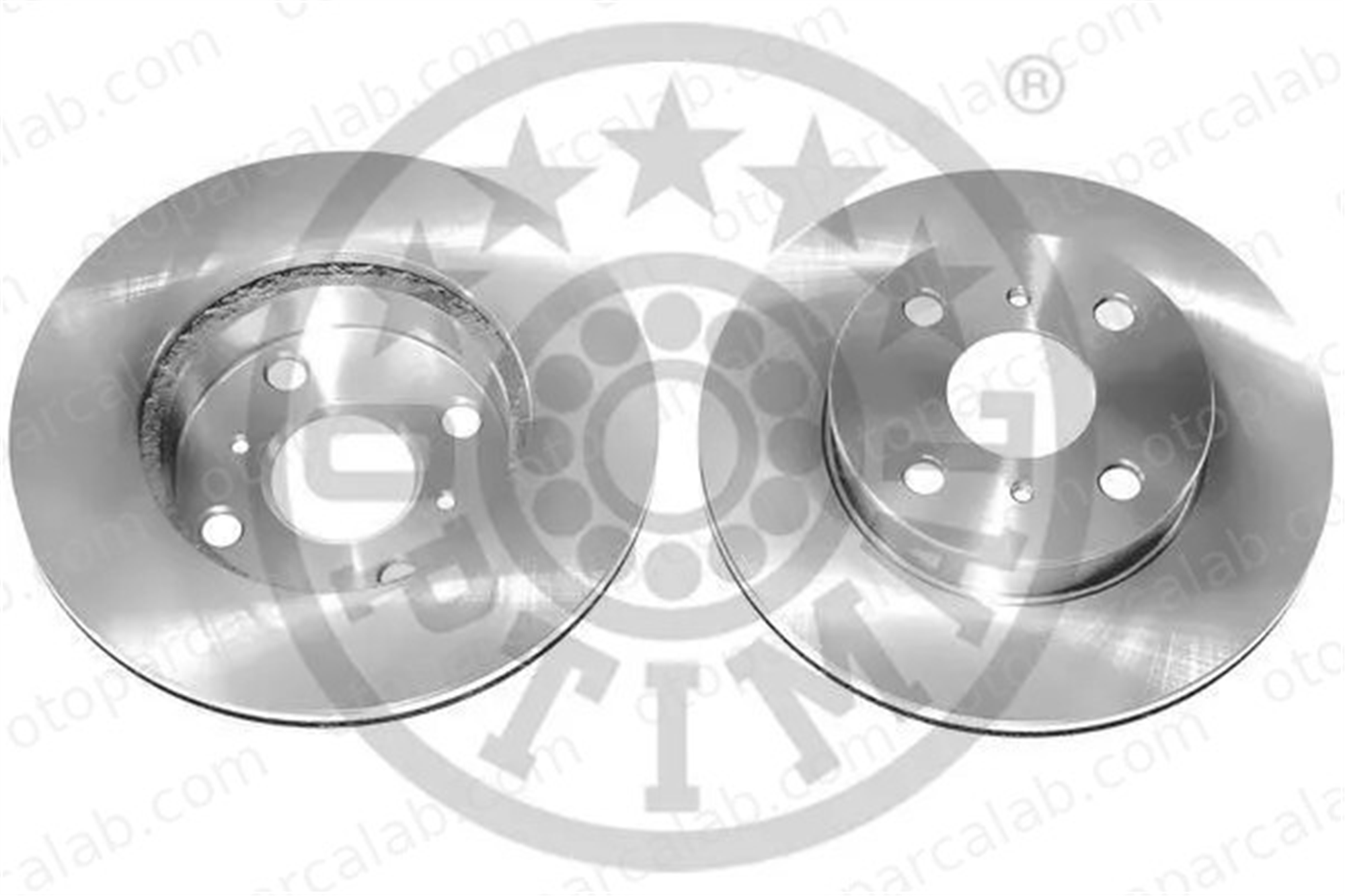 OPTIMAL BS-4020C Fren Disk Ayna Ön Sağ ve Sol TOYOTA COROLLA COROLLA Compact 4351212330 4351212290