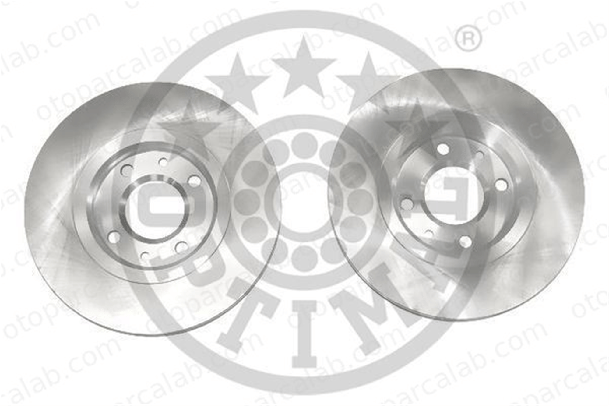 OPTIMAL BS-4860C Fren Disk Ayna Ön Sağ ve Sol PEUGEOT 406 Break 406 4246N0 4246R7