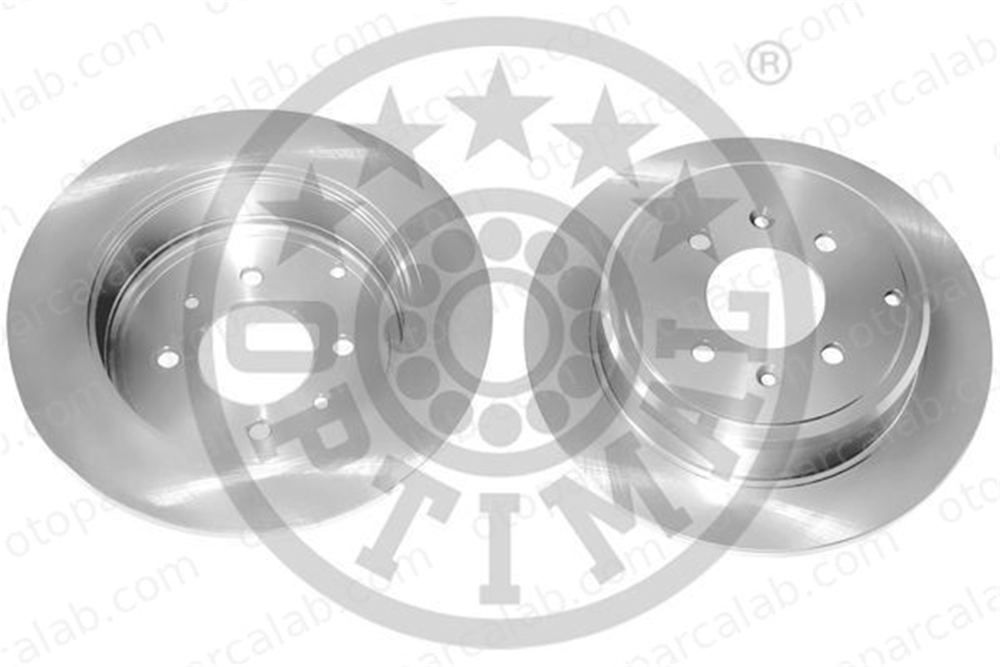 OPTIMAL BS-4980C Fren Disk Ayna Arka Sağ ve Sol PEUGEOT 406 Break 406 4246T6 4246L7