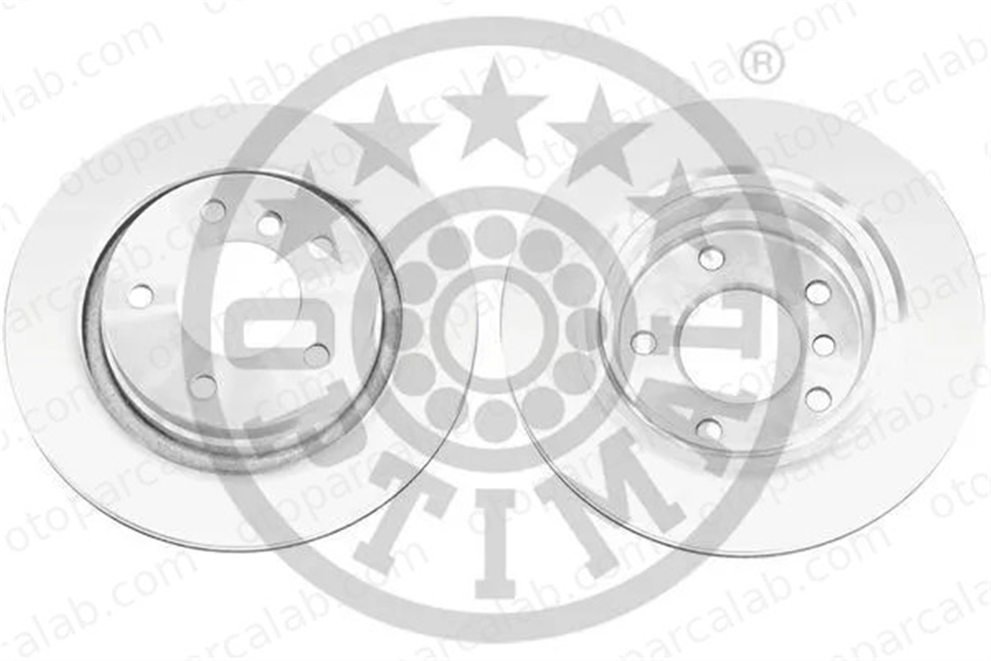 OPTIMAL BS-6080C Fren Disk Ayna Arka Sağ ve Sol BMW 3 3 Touring 34216855154 34211165563