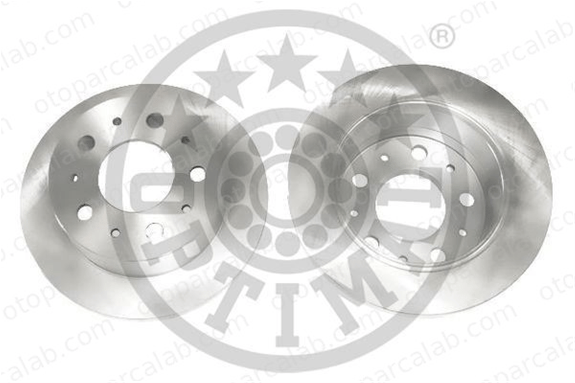 OPTIMAL BS-6760C Fren Disk Ayna Arka Sağ ve Sol FIAT DUCATO Panelvan/Van DUCATO Minibüs/Otobüs 4246Z1 1606401780