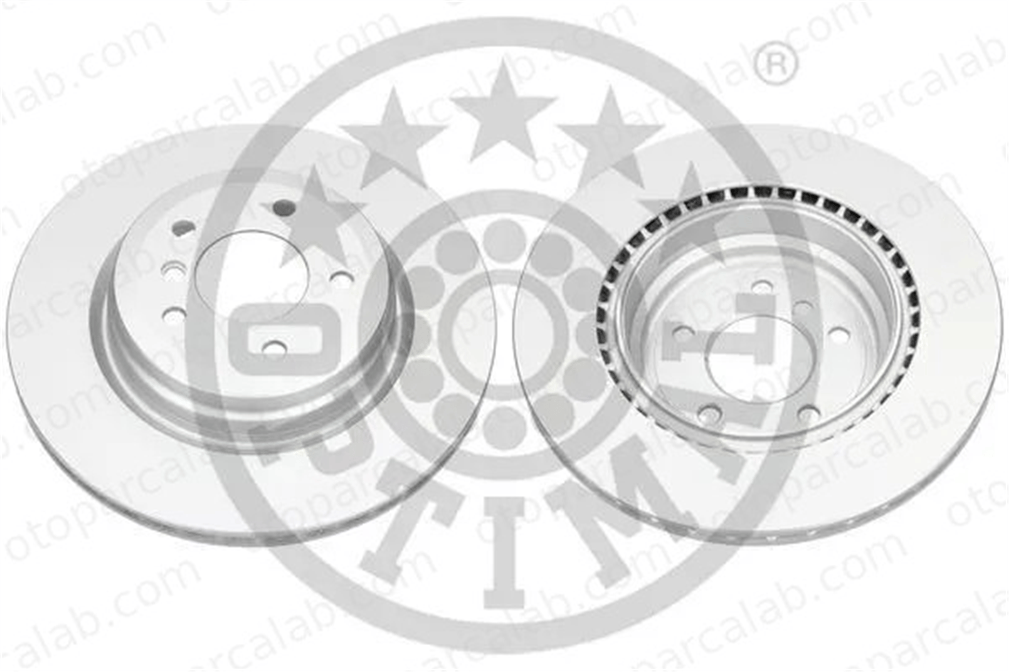 OPTIMAL BS-7588C Fren Disk Ayna Arka Sağ ve Sol BMW 3 Touring 3 34216764655 34216855004