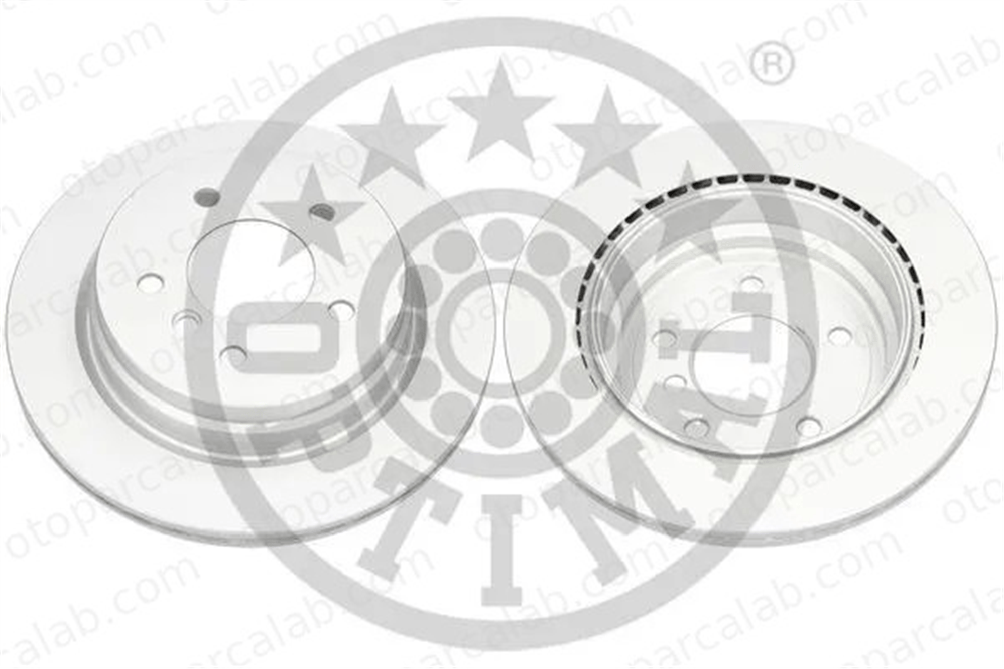 OPTIMAL BS-7630C Fren Disk Ayna Arka Sağ ve Sol BMW 3 Touring X1 34216864901 34216764653