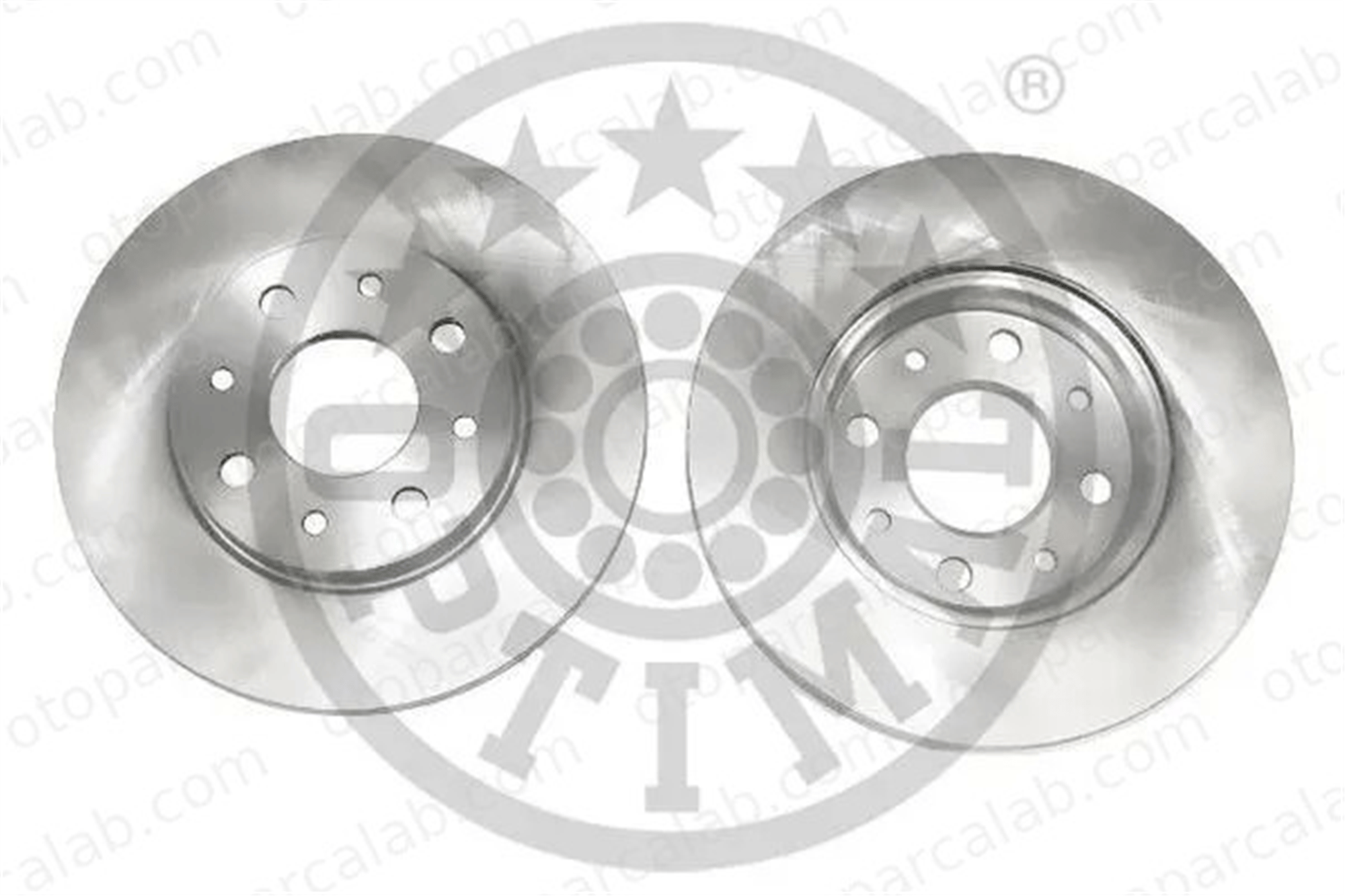 OPTIMAL BS-7660C Fren Disk Ayna Ön Sağ ve Sol FIAT PANDA PANDA Kasa/eğik arka 46788929 51742727