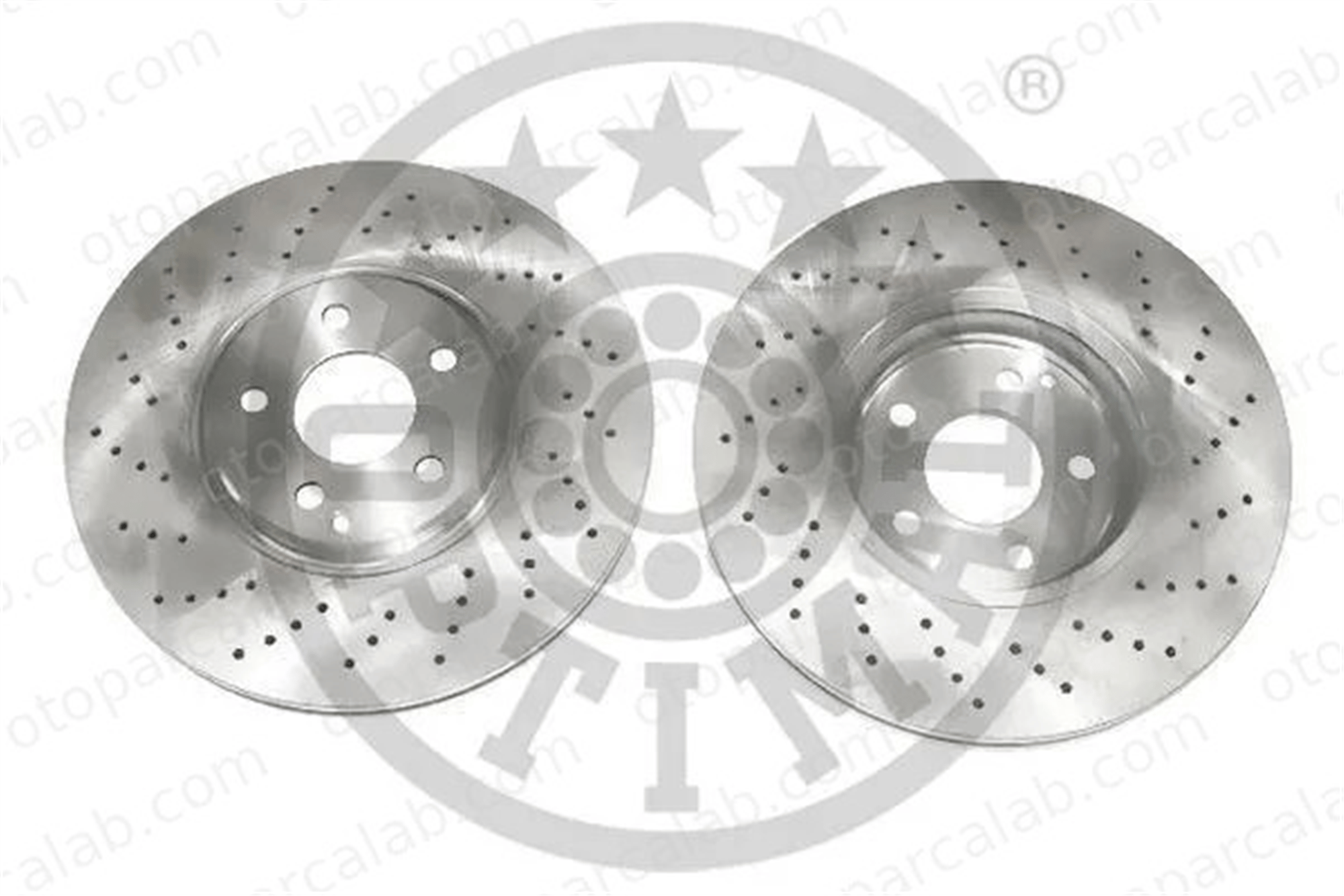 OPTIMAL BS-7836HC Fren Disk Ayna Ön Sağ ve Sol MERCEDES-BENZ E-SERISI E-SERISI T-Model 2204211812 A2204211812