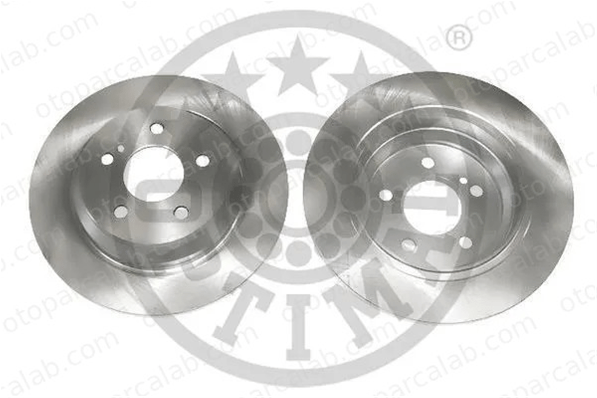 OPTIMAL BS-7848C Fren Disk Ayna Arka Sağ ve Sol MERCEDES-BENZ S-SERISI SL 2214231112 2214230712