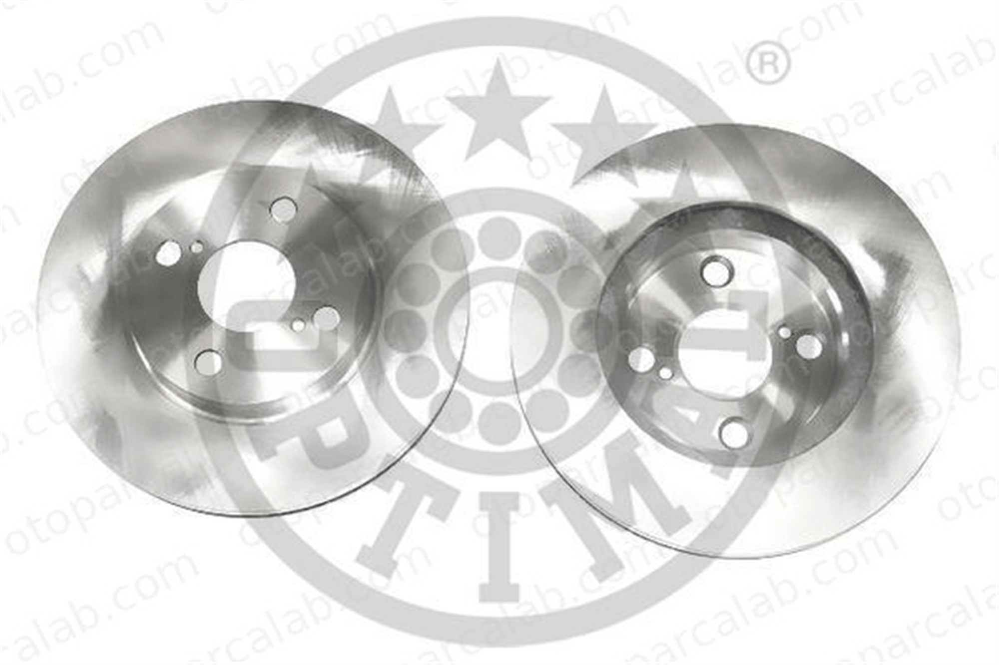 OPTIMAL BS-7986C Fren Disk Ayna Ön Sağ ve Sol TOYOTA COROLLA COROLLA Sedan 4351202070 4351213030