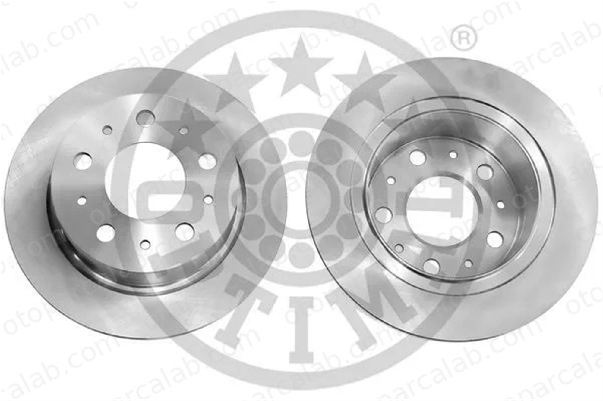 OPTIMAL BS-8372C Fren Disk Ayna Arka Sağ ve Sol FIAT DUCATO Panelvan/Van DUCATO Platform şasi 1607880680 424941