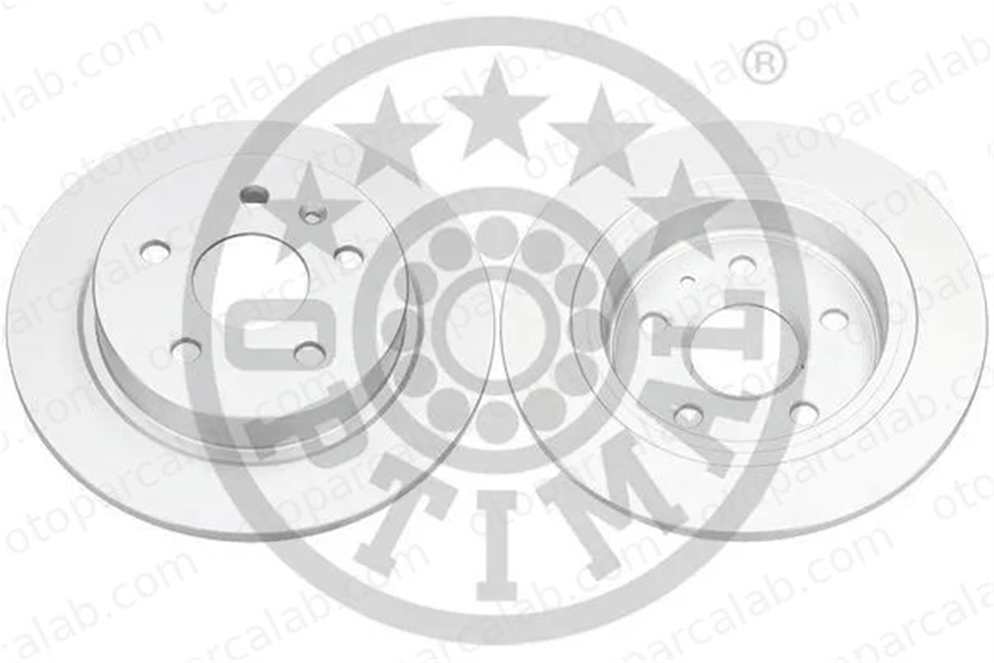 OPTIMAL BS-8470C Fren Disk Ayna Arka Sağ ve Sol OPEL INSIGNIA A INSIGNIA A Sports Tourer 13502198 13501302