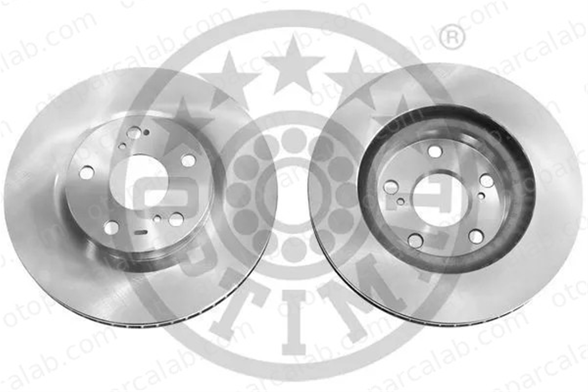 OPTIMAL BS-8498HC Fren Disk Ayna Ön Sağ ve Sol TOYOTA CAMRY Sedan RAV 4 IV 4351242050 4351206140
