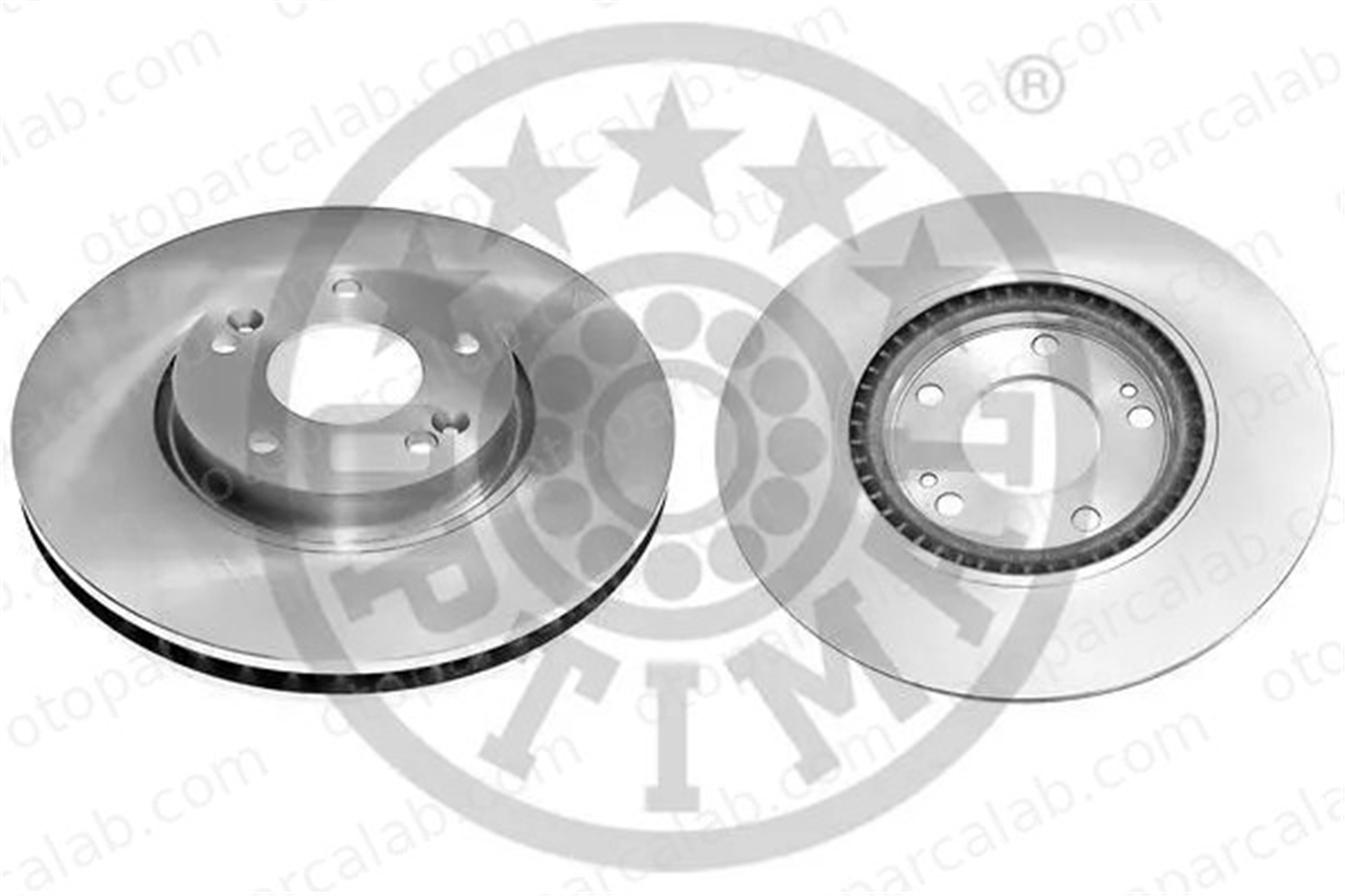 OPTIMAL BS-8788HC Fren Disk Ayna Ön Sağ ve Sol HYUNDAI i30 i30 Station wagon 517122L500 517123V000