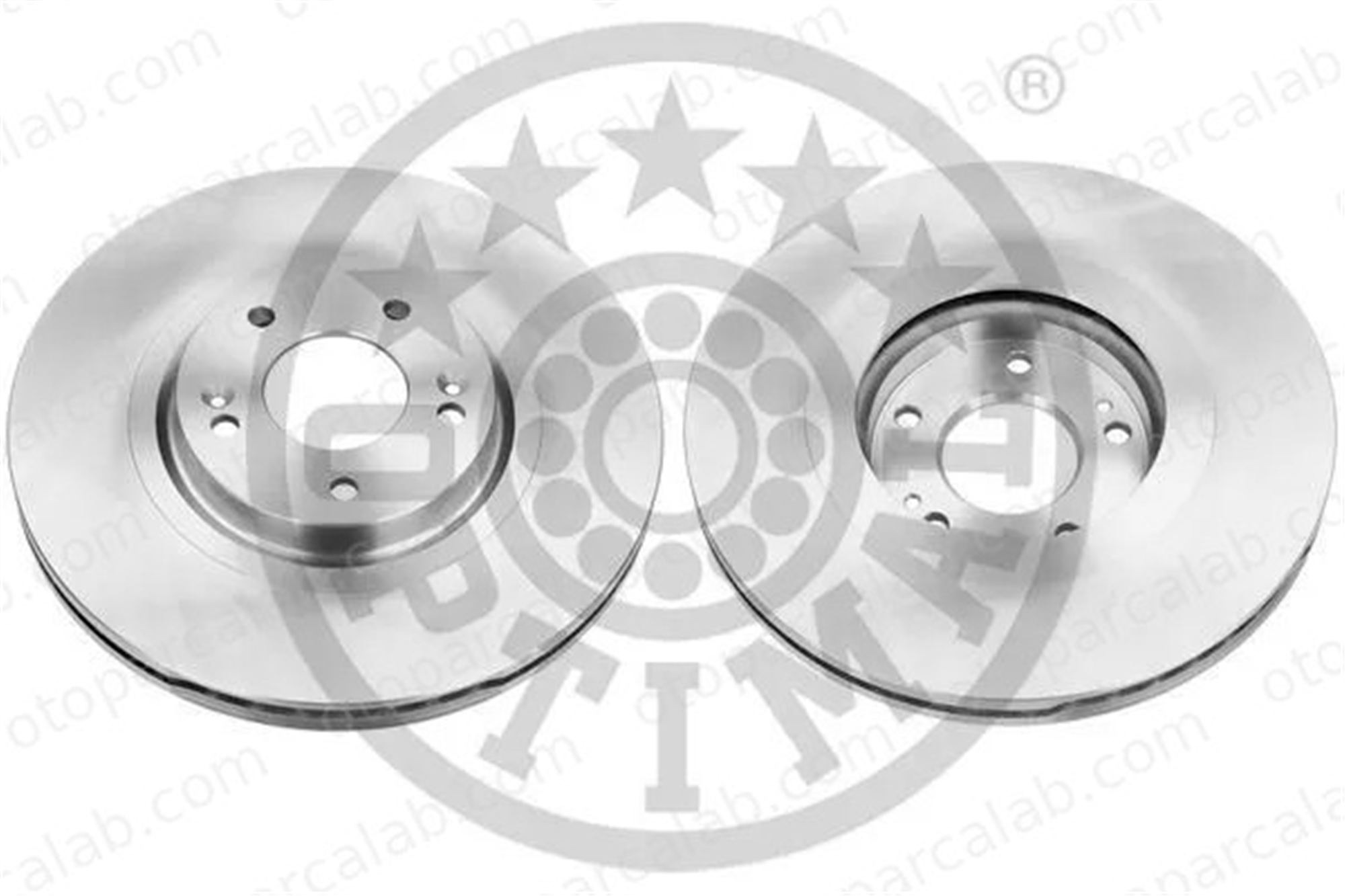 OPTIMAL BS-9222HC Fren Disk Ayna Ön Sağ ve Sol HYUNDAI SANTA FÉ III SANTA FE IV 517122P700 517122W700