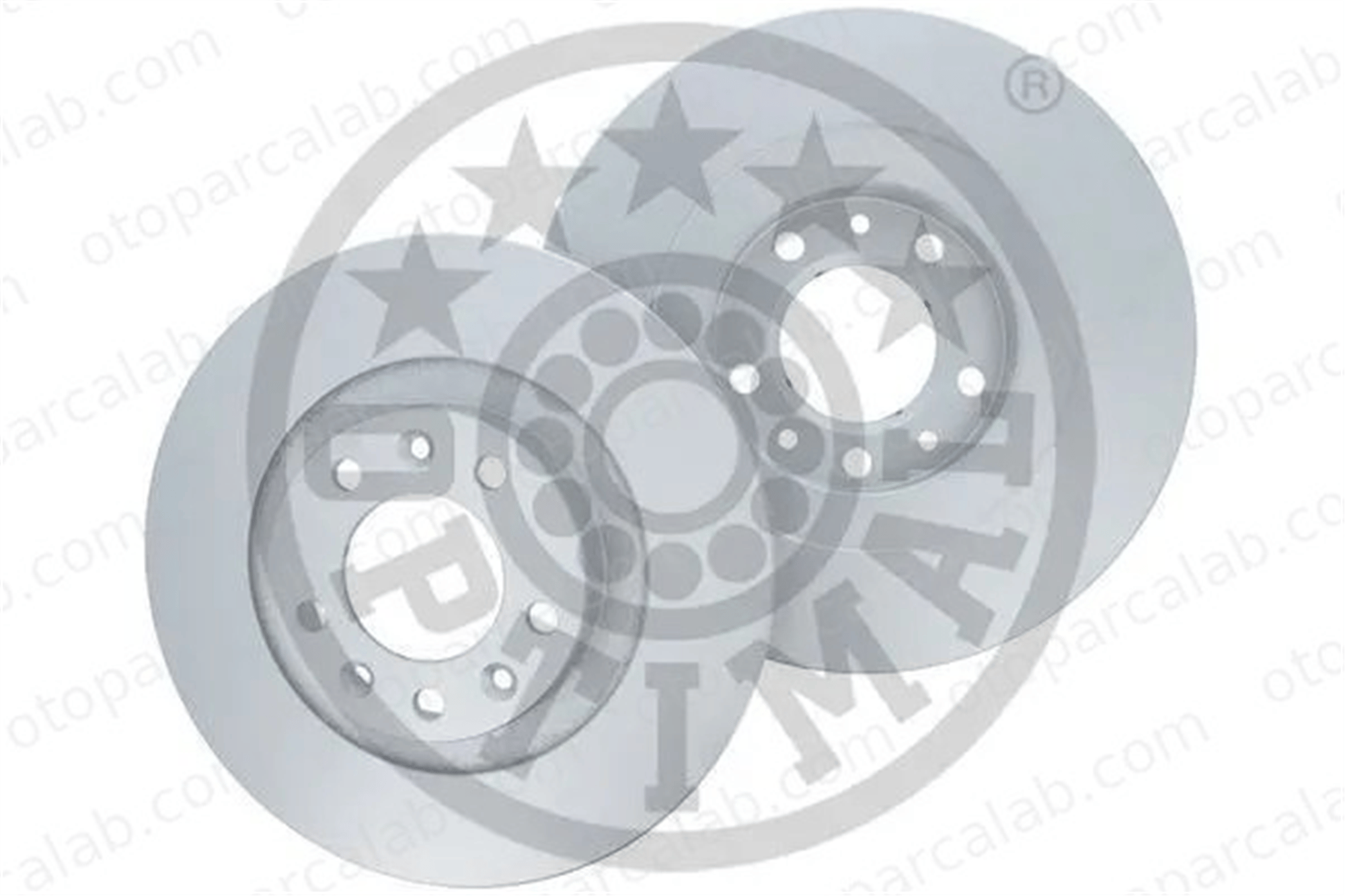OPTIMAL BS-9388C Fren Disk Ayna Arka Sağ ve Sol PEUGEOT 308 II 308 SW II 1609583080 1642776480