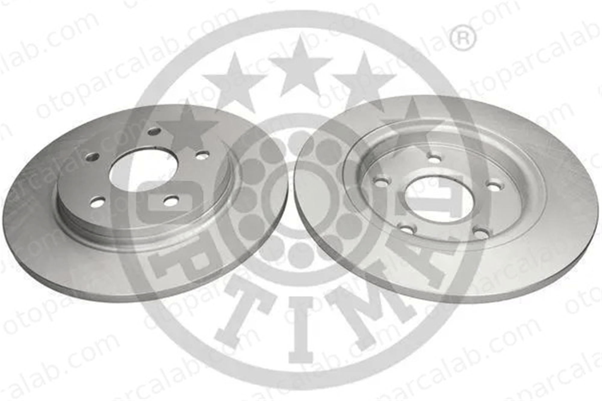 OPTIMAL BS-9424C Fren Disk Ayna Arka Sağ ve Sol DODGE JOURNEY FIAT FREEMONT 4721677AA 4721996AB