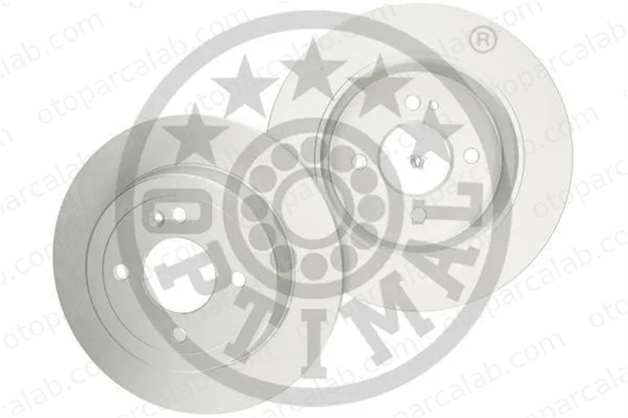 OPTIMAL BS-9437C Fren Disk Ayna Arka Sağ ve Sol HYUNDAI i20 II KIA RIO IV 584110U300 58411C8000