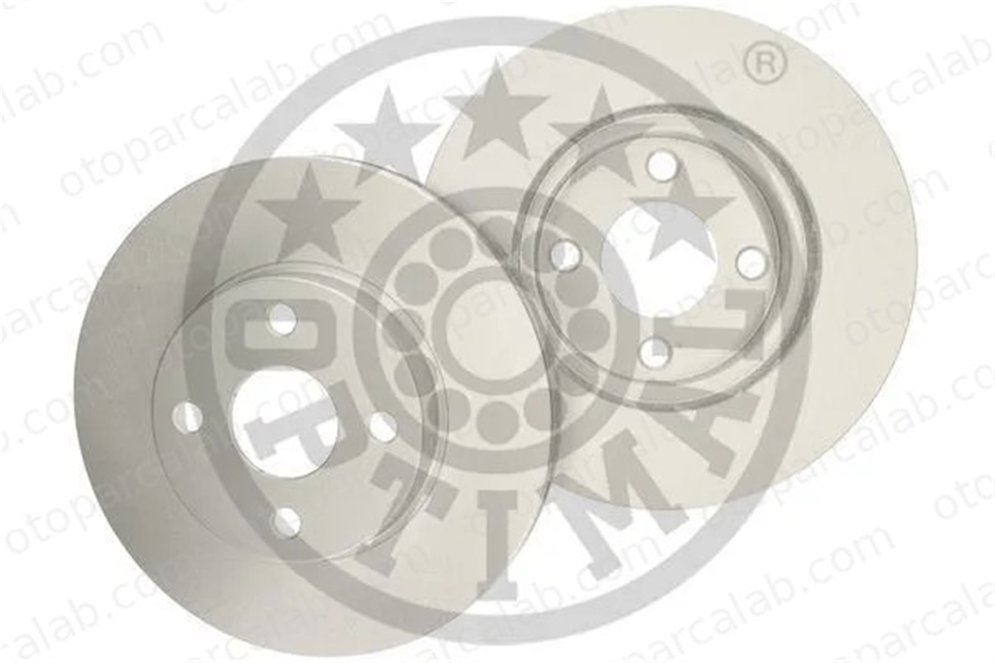 OPTIMAL BS-9500C Fren Disk Ayna Ön Sağ ve Sol TOYOTA COROLLA COROLLA Sedan 4351202070 4351202160