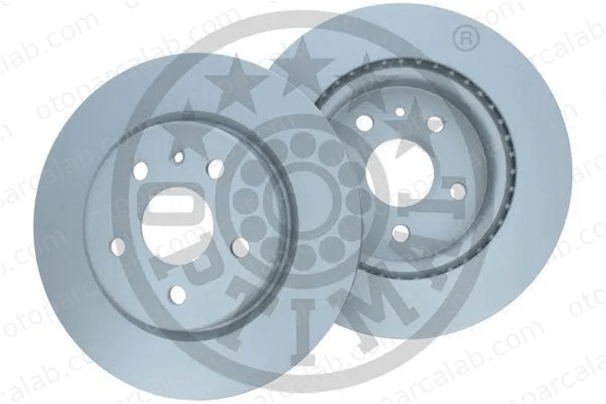 OPTIMAL BS-9512C Fren Disk Ayna Arka Sağ ve Sol OPEL INSIGNIA B Grand Sport INSIGNIA B Sports Tourer 13595818