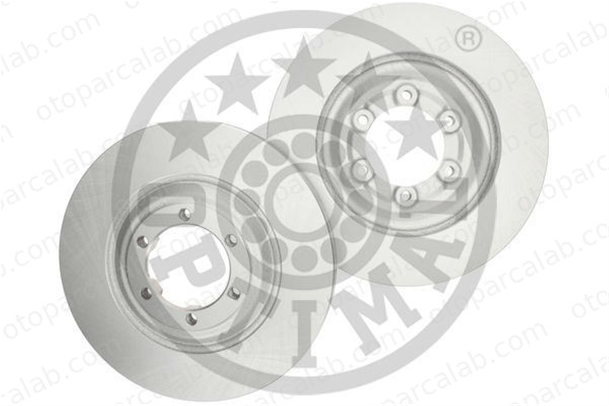 OPTIMAL BS-9536C Fren Disk Ayna Ön Sağ ve Sol ISUZU D-MAX II 8979488071 8981246633