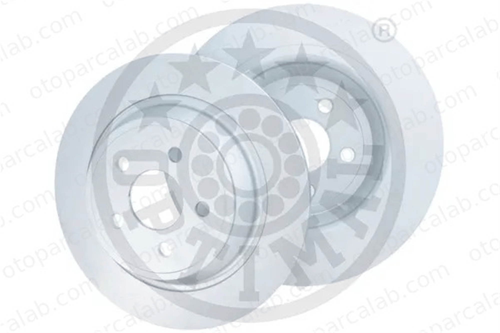 OPTIMAL BS-9544HC Fren Disk Ayna Arka Sağ ve Sol FORD GALAXY III S-MAX 2019881 5310798