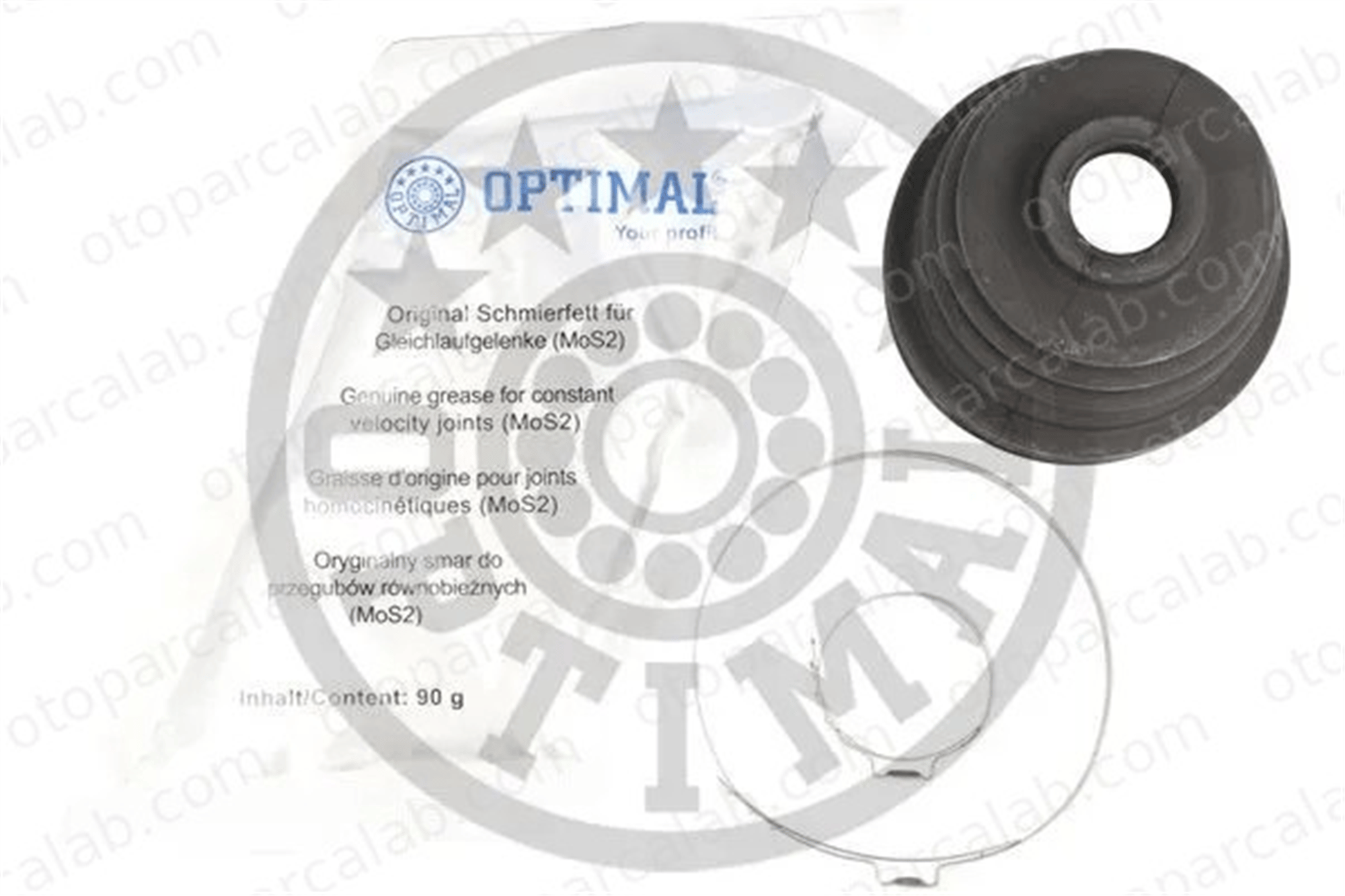 OPTIMAL CVB-10472CR Aks Körüğü Ön İç Sağ veya Sol HONDA CR-V III FIAT PANDA 2S614A084CA 1142816