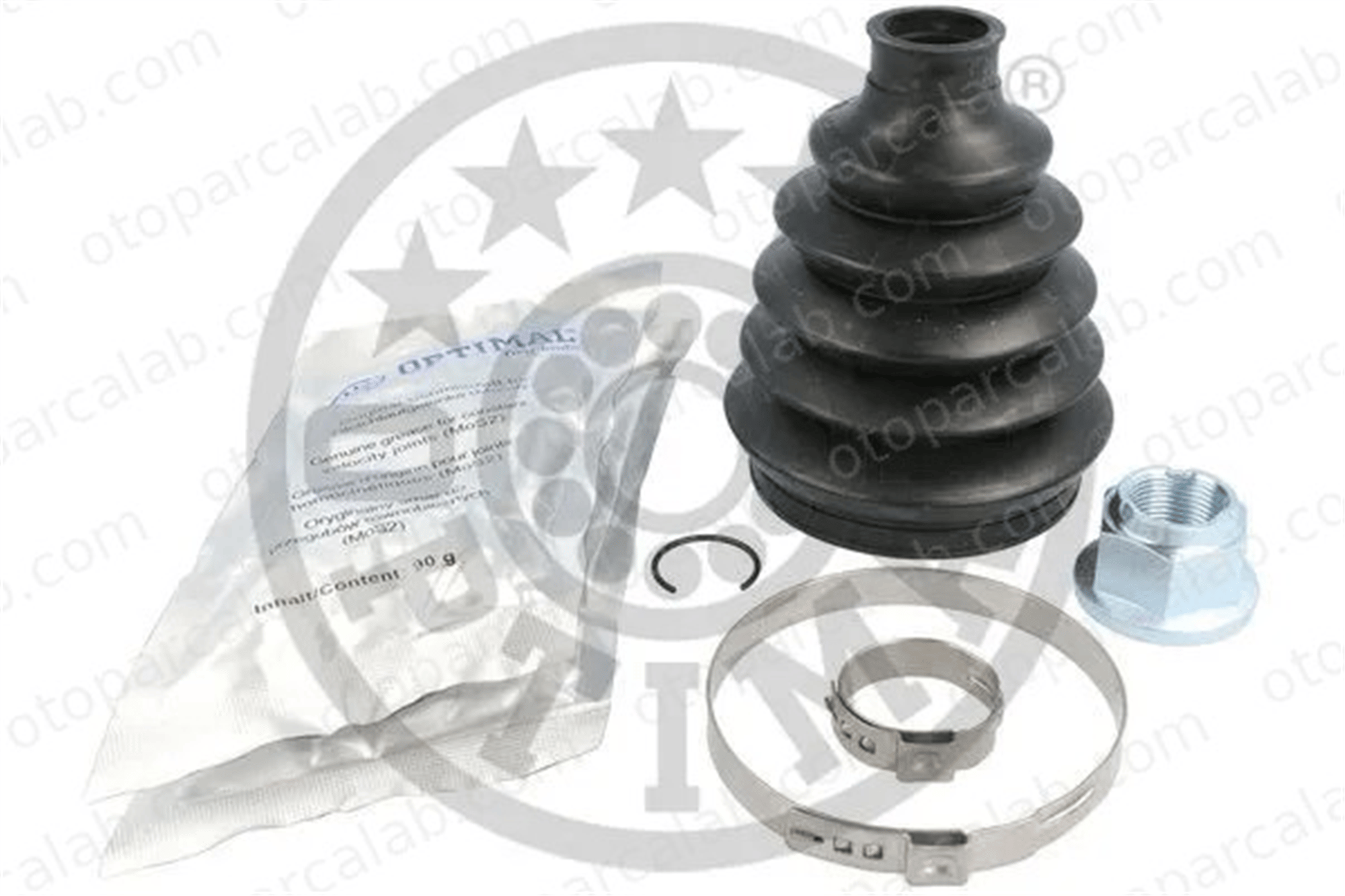 OPTIMAL CVB-10581TPE Aks Körüğü Ön Dış Sağ veya Sol OPEL ASTRA H Station wagon ASTRA H 1603276 93182573
