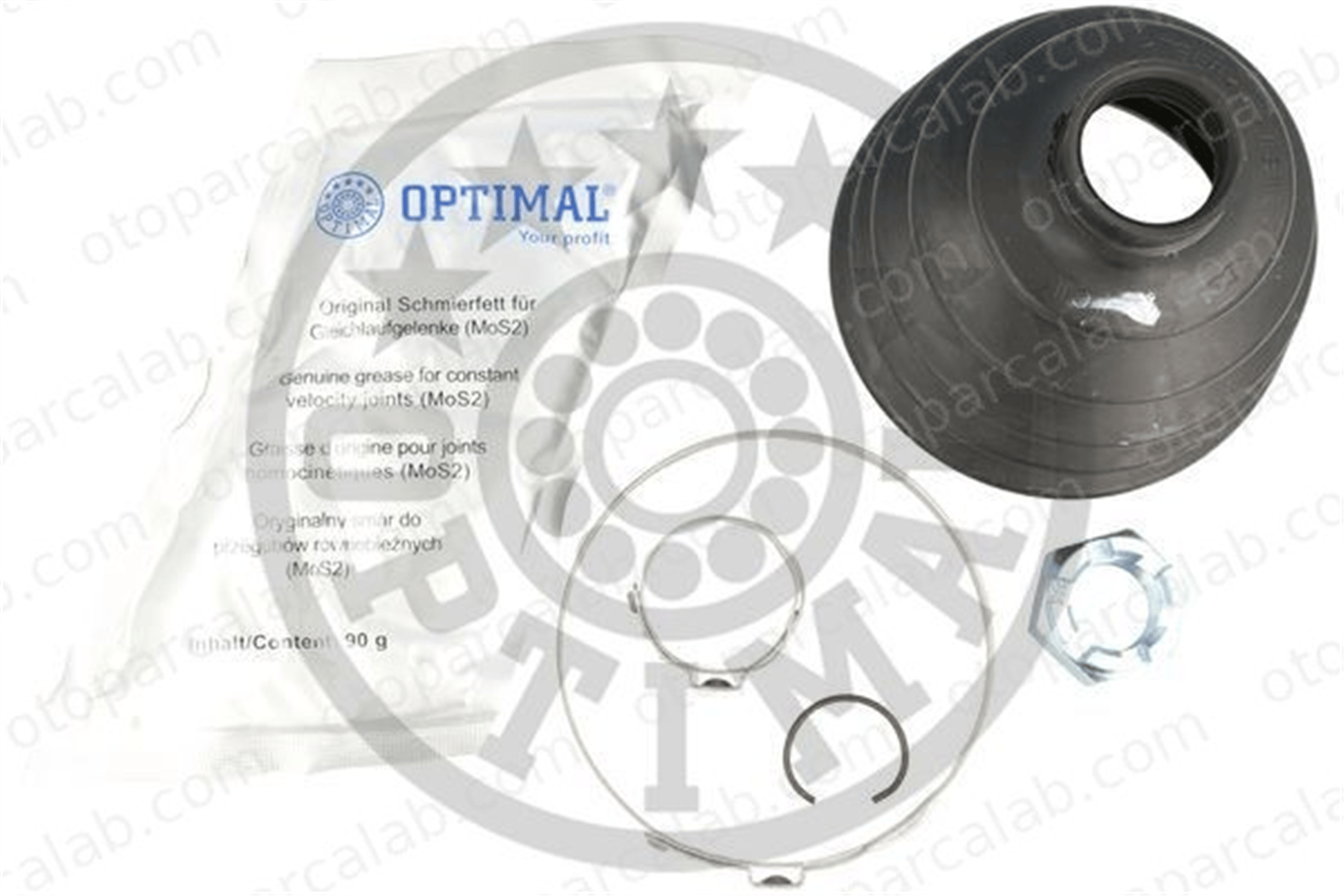 OPTIMAL CVB-10616TPE Aks Körüğü Ön Dış Sağ veya Sol OPEL ASTRA H GTC ASTRA H Station wagon 1603277 93182542