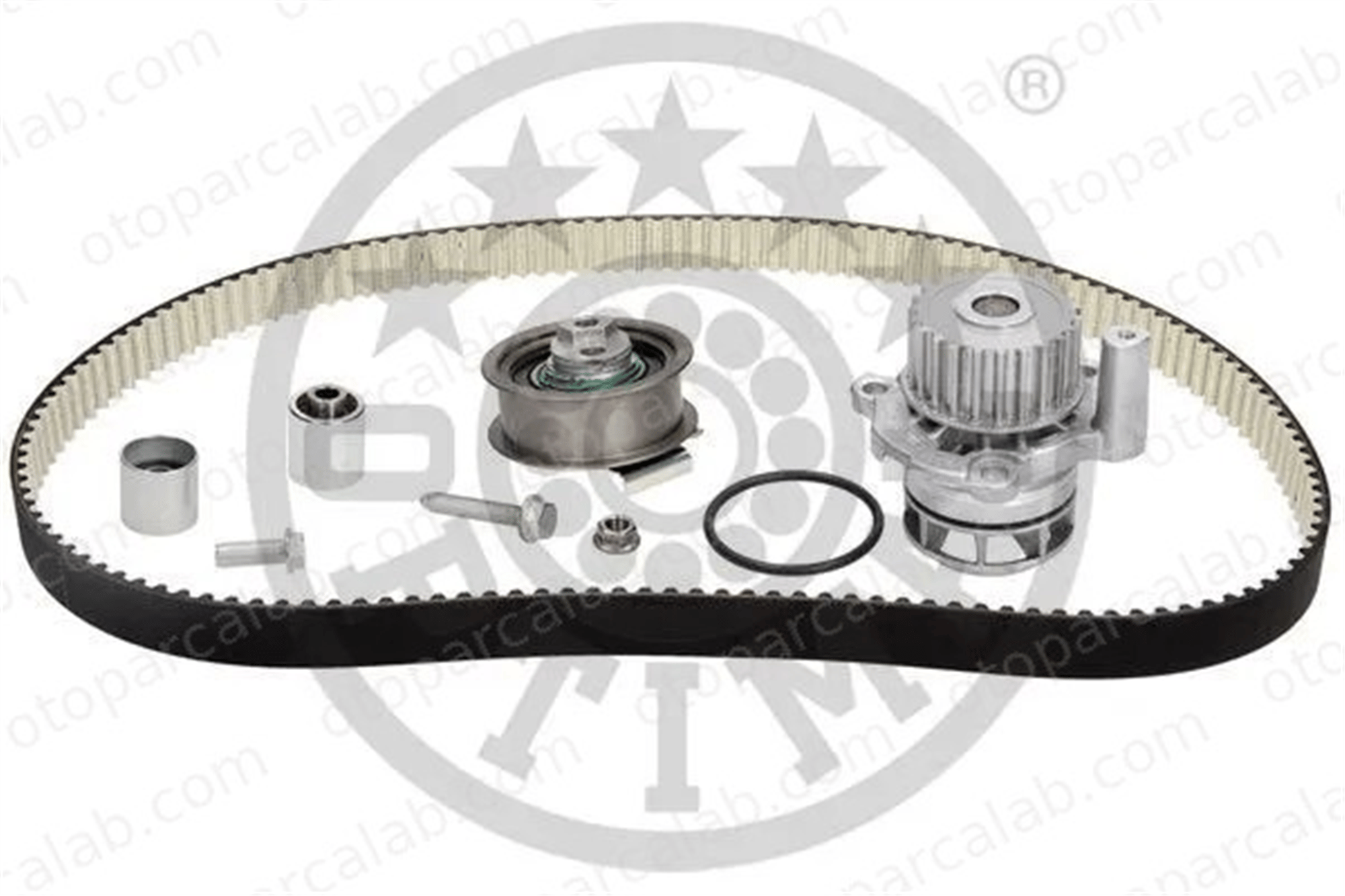 OPTIMAL SK-1724AQ1 Triger Kayış Seti AUDI A3 A4 B7 6B109244 06B 109 244