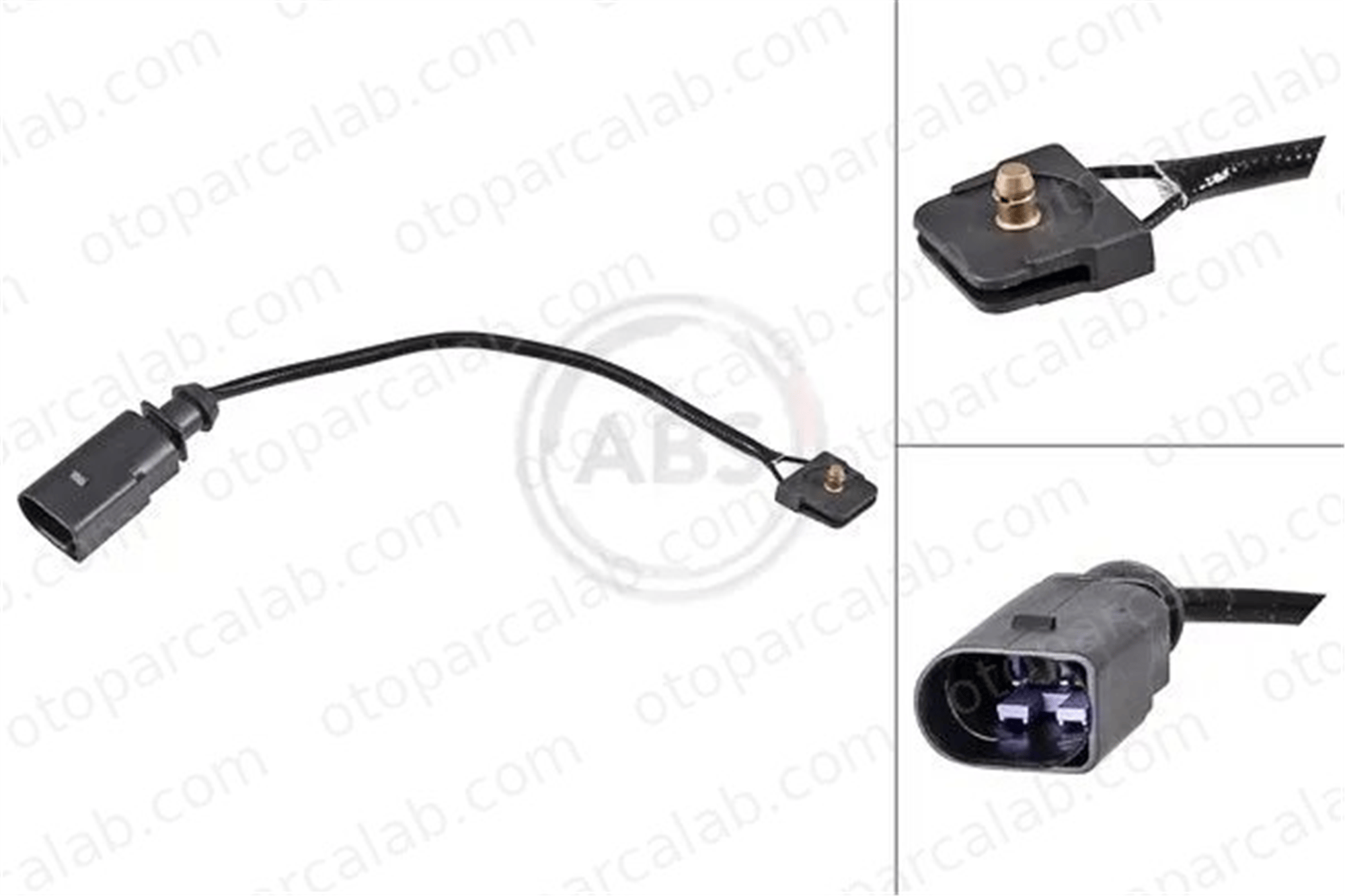 OPTIMAL WKT-60194K Balata İkaz Kablosu Arka VW TRANSPORTER T4 Minibüs/Otobüs TRANSPORTER T4 Panelvan/Van 7D0698451F