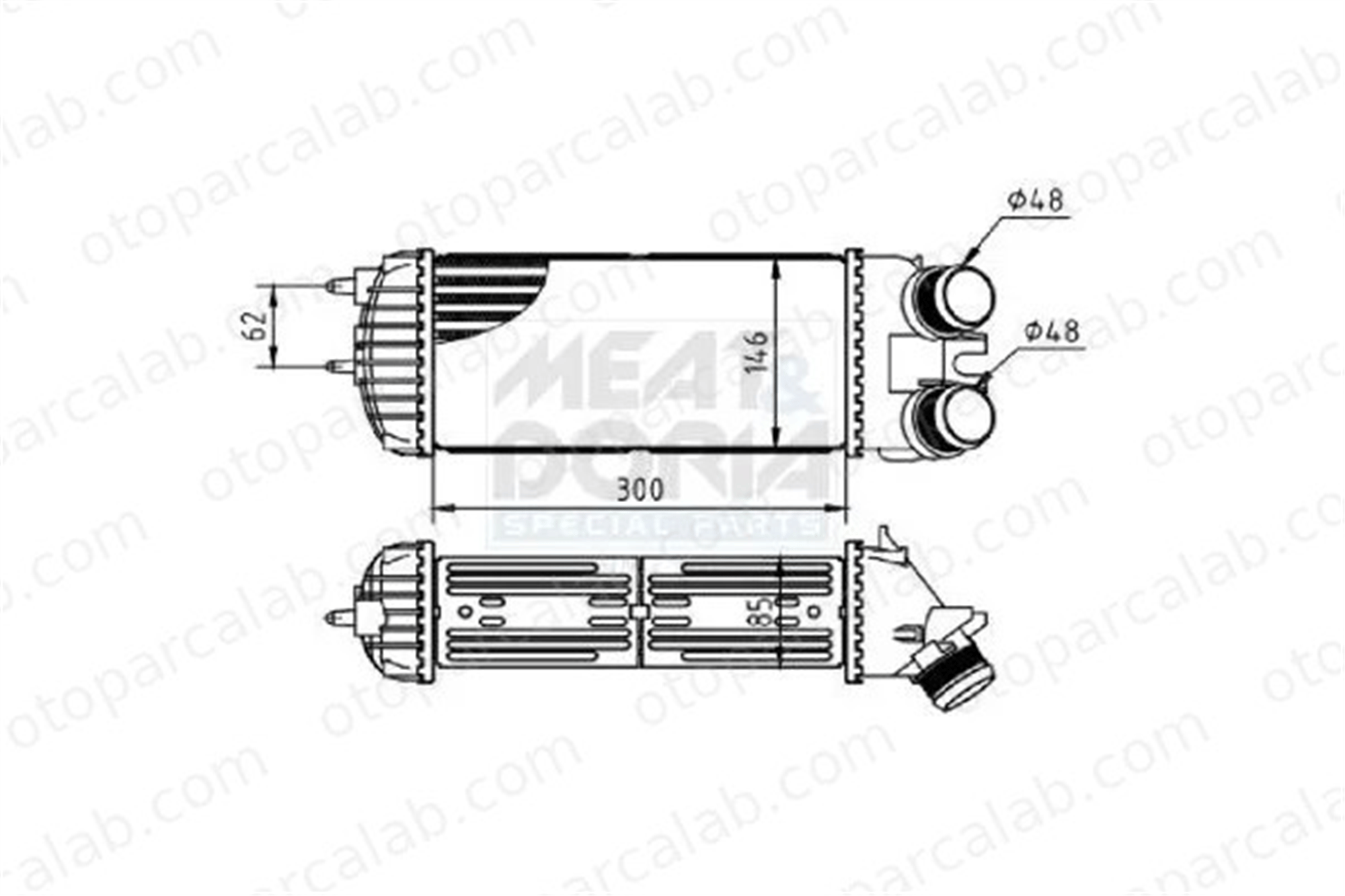 ORIS 1652-4835 Turbo Radyatörü ORİS 1652-4835 CITROËN BERLINGO / BERLINGO FIRST Kasa/büyük limuzin BERLINGO / BERLINGO FIRST MPV 384G5 00000384G5