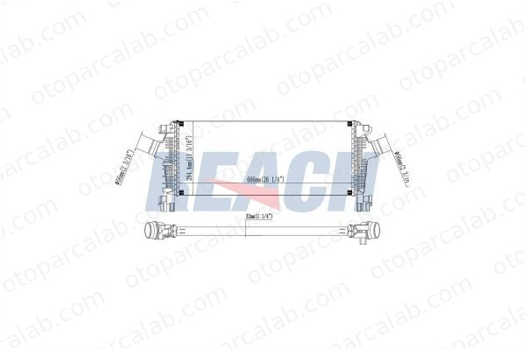 ORIS 756-4835B Turbo Radyatörü ORİS 756-4835B OPEL ASTRA J ASTRA J Sedan 1302148 13311080