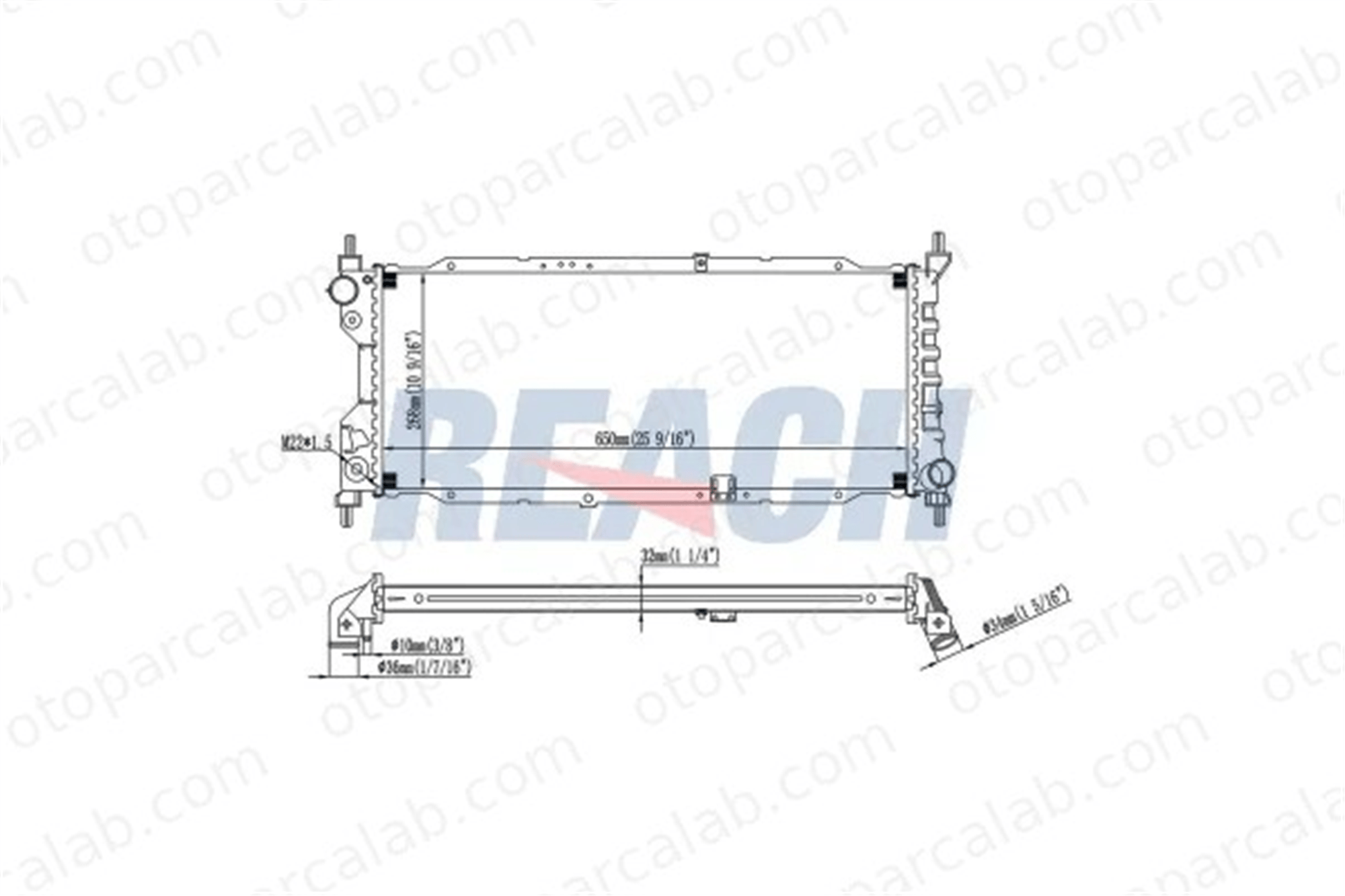 ORIS BAF902022 Su Radyatörü ORİS BAF902022 OPEL COMBO Kasa/büyük limuzin CORSA B Kasa/eğik arka 1300151 90410049