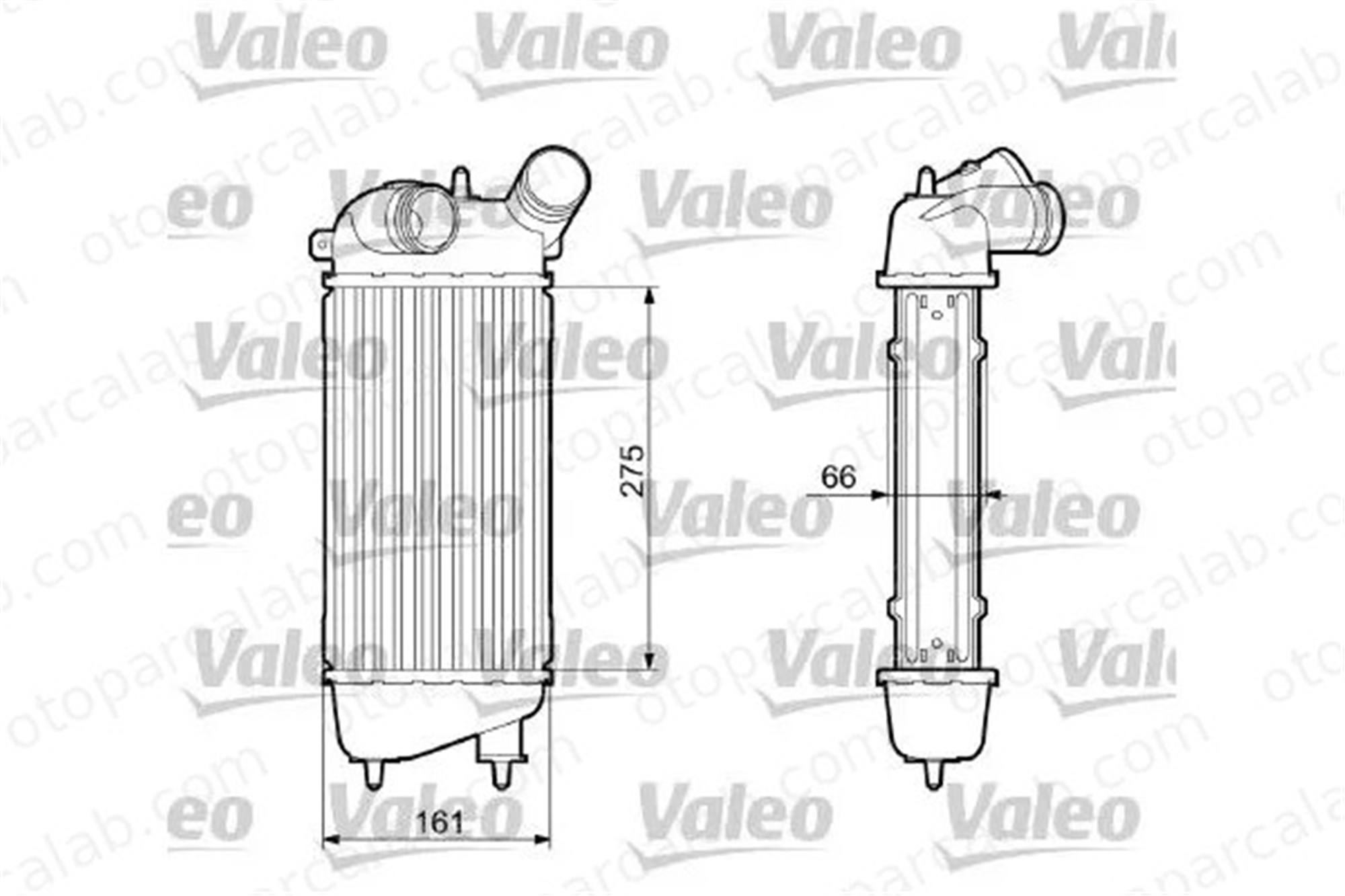 ORIS CI083064 Turbo Radyatörü ORİS CI083064 CITROËN C3 I 384G2 0384-G2