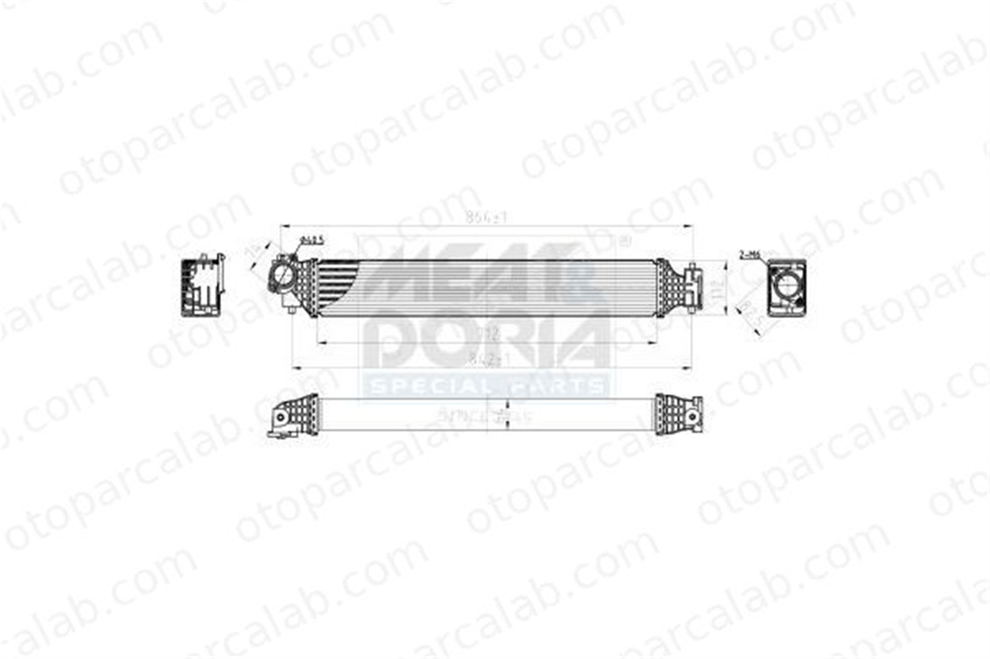 ORIS IHN050064 Turbo Radyatörü ORİS IHN050064 HONDA CIVIC X Hatchback CIVIC X Sedan 197105AAA01