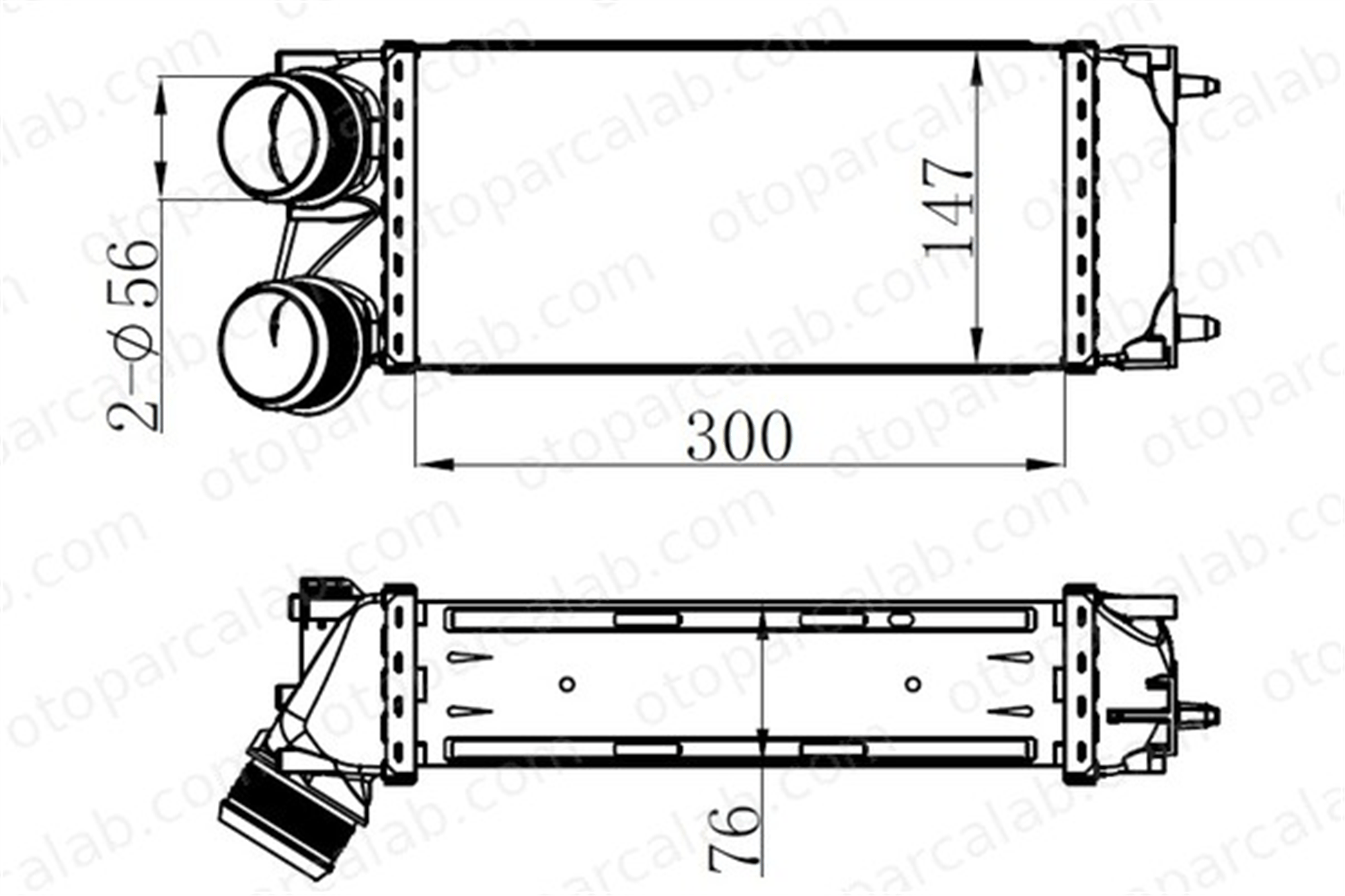 ORIS IPE085080 Turbo Radyatörü ORİS IPE085080 CITROËN BERLINGO Kasa/büyük limuzin BERLINGO MULTISPACE 384L4 00000384L4