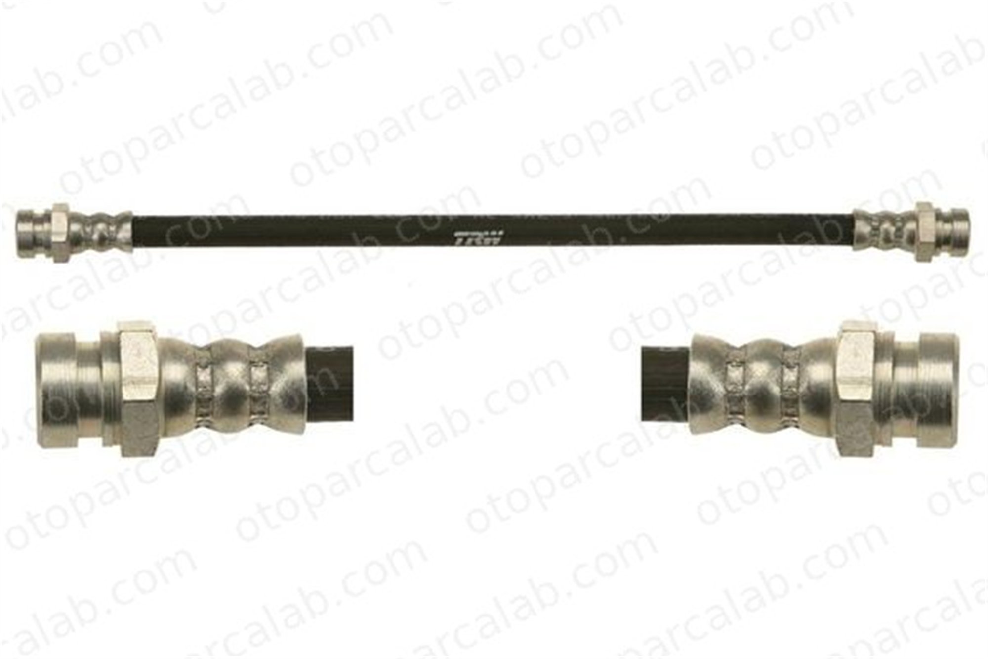 OSSCA 00605 Fren Hortumu Ön Sağ veya Sol HYUNDAI H100 Panelvan/Van H100 Minibüs/Otobüs 5881143001 5881143002