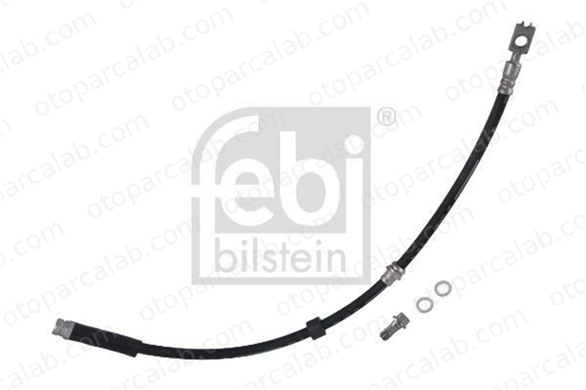 OSSCA BRSFH16030 Fren Hortumu Ön Sağ veya Sol SEAT IBIZA V VW POLO VI 2Q0611701A