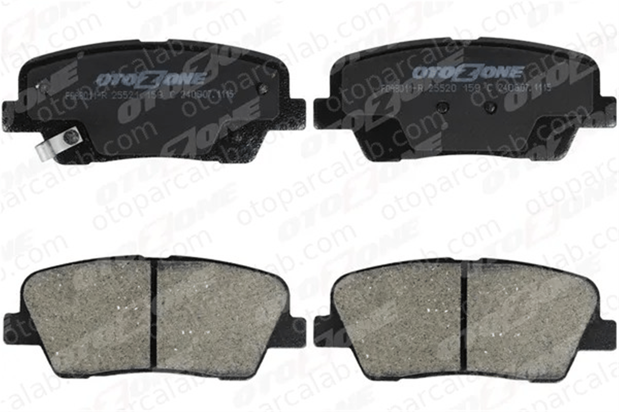 OTOZONE FDA8011-R Fren Disk Balata Arka HYUNDAI SANTA FÉ III SANTA FÉ II 583021UA50 583022PA70