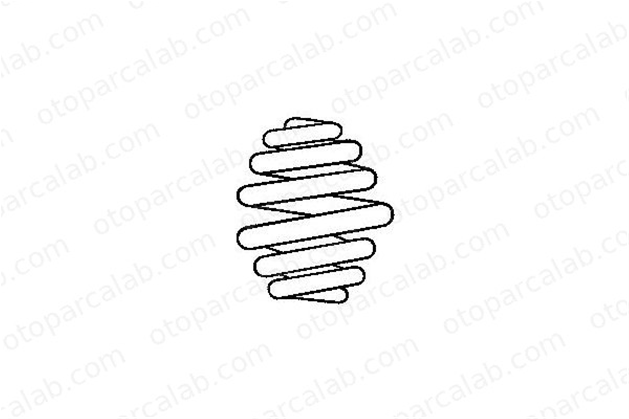 OTOZONE HYA5902 Helezon Yayı Arka OPEL ZAFIRA A MPV 9192239 424049
