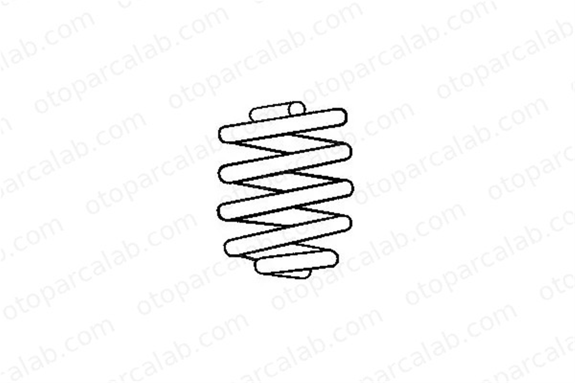 OTOZONE HYO7508 Helezon Yayı Ön AUDI A4 B5 A4 B5 Avant 8D0411105AM