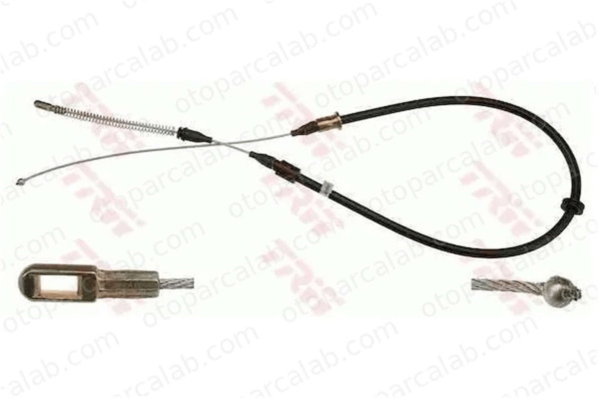 OTOZONE TEL5105 El Fren Teli Arka Sol OPEL CORSA A Hatchback CORSA A TR 522593 90125855