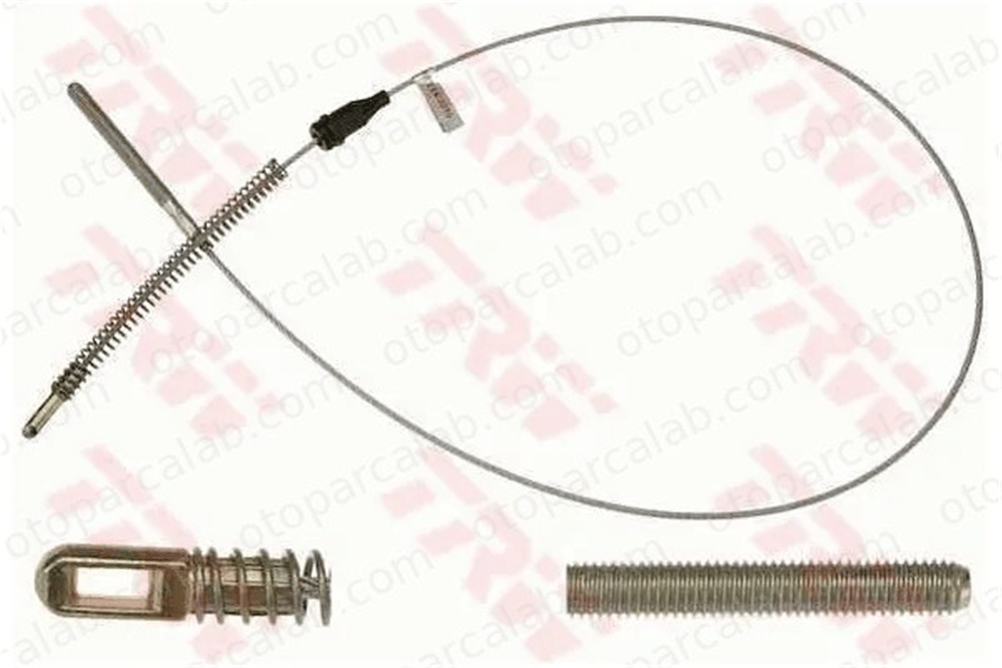 OTOZONE TEL5106 El Fren Teli Arka Sağ OPEL CORSA A Hatchback CORSA A TR 522594 90125855
